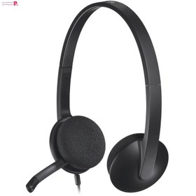 تصویر هدفون لاجیتک مدل H340 Logitech H340 Headphone