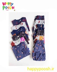 تصویر ست بلوز شلوار نخی برند next 