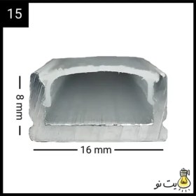 تصویر لاین نوری روکار کد ۱۵ سایز ۱.۶ سانت 