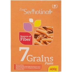 تصویر پاستا هفت غله فرمی پنه زرماکارون سمولینا پلاس – 400 گرم ا Seven-grain pasta of Penne Zarmakaron Semolina Plus - 400 g Seven-grain pasta of Penne Zarmakaron Semolina Plus - 400 g