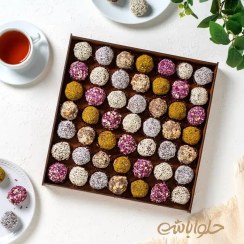 تصویر ترافل خرما و گردو 