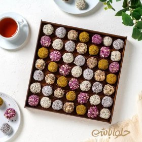 تصویر ترافل خرما و گردو 