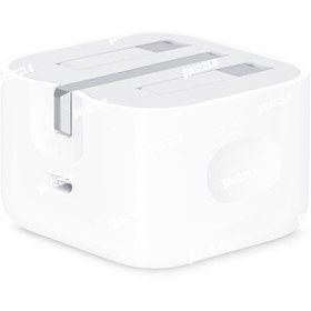 تصویر آداپتور ۲۰ وات اپل های کپی adaptor 20 w high copy apple