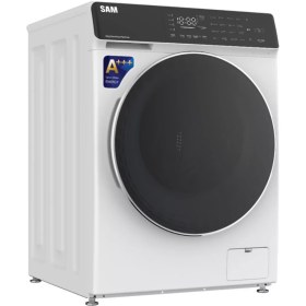 تصویر ماشین لباسشویی اتوماتیک سام مدل DD-P1485/W ظرفیت 9 کیلوگرم Sam DD-P1485/W Washing Machine 9 Kg