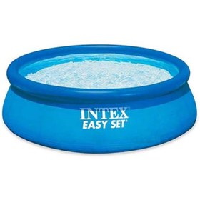 تصویر استخر ایزی ست 76*366 اینتکس با پمپ تصفیه intex 28131 intex 28131