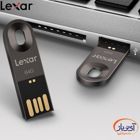 تصویر فلش مموری لکسار مدل jumpDrive M25 با ظرفیت 64 گیگابایت Lexar jumpDrive M25 64GB Flash Memory