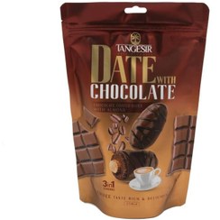 تصویر خرما شکلاتی قهوه تنگسیر 