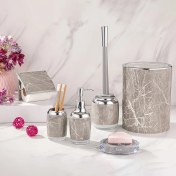 تصویر ست سرویس بهداشتی رومانتیک ماربل لیمون کد 2024 