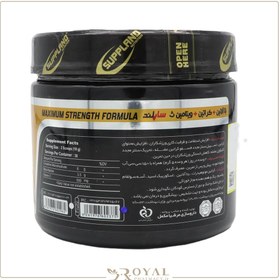 تصویر کراتین بتا آلانین ویتامین ث پودر خوراکی 300 گرم ساپلند ا Creatine+Vitamin C 300 Powderg Sapland Creatine+Vitamin C 300 Powderg Sapland