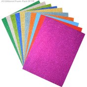 تصویر فوم اکلیلی سایز A3 بسته ۱۰ عددی ده رنگ 