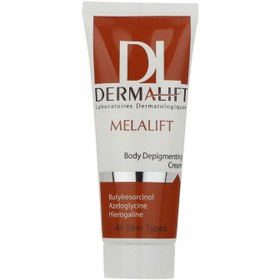 تصویر کرم روشن کننده بدن ملا بادی درمالیفت Melalift Intensive Body Depigmenting Cream DERMALIFT