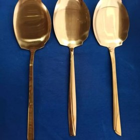 تصویر کفگیر طلایی یونیک 