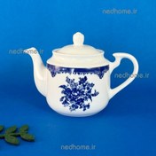 تصویر قوری چینی زرین مدل فلورانس ظرفیت ۰.۷ لیتر 