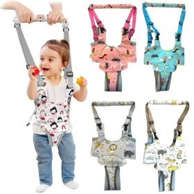 تصویر کمربند کمک آموزشی راه رفتن نوزاد طرح دار 