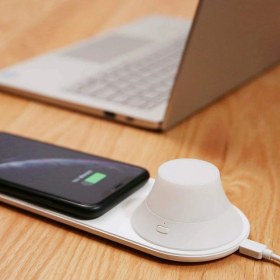 تصویر چراغ خواب و شارژر وایرلس شیائومی Yeelight Yeelight Wireless Charging Nightlight