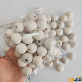 تصویر مهره چوبی 25 میل بسته 10 عددی 