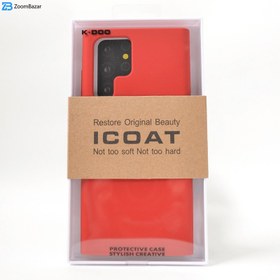 تصویر کاور سیلیکونی برند K-DOO مدل ICoat مناسب برای گوشی سامسونگ Samsung S22 Ultra K-Doo iCoat Silicone Case for Samsung Galaxy S22 Ultra 5G