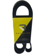 تصویر تسمه دینام ال90 رویالنیک مناسب تندر90, ساندرو، مگان 1.6 Royalnick brand alternator belt for L90, Sandro, Megane 1600 6PK-1822