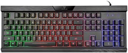 خرید و قیمت RGB Mechanical Gaming Keyboard, 61 Keys USB Ergonomic