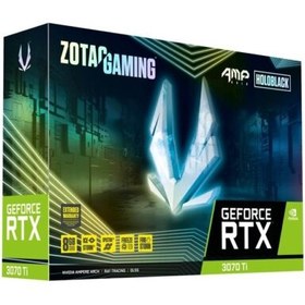 تصویر کارت گرافیک زوتک ZOTAC GAMING GeForce RTX 3070 Ti AMP Holo LHR 