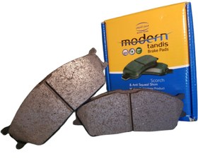 تصویر لنت ترمز جلو ریو.تیبا.ساینا.کوئیک مدرن تندیس Rio.tiba.saina.quik modern tandis front brake pad