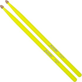 تصویر درام استیک جاستین بلک لایت مدل Justin Stick Yellow 5A 