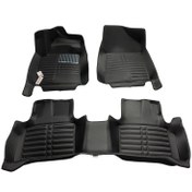 تصویر کفپوش سه بعدی خودرو اس‌ای‌سی‌جی مدل CBN مناسب برای نیسان تیانا 