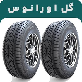 تصویر لاستیک یزد تایر سایز 185/65R15 گل اورانوس URANUS | دو حلقه 