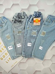 تصویر شلوار جین پارچه خارجی 