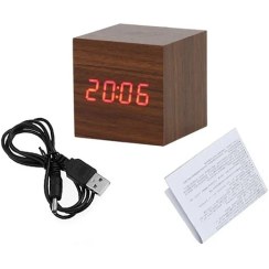 تصویر ساعت مکعبی دیجیتالی 