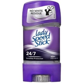 تصویر استیک ژلی ضد تعریق زنانه lady speed stick لیدی مدل NO WHITE RESIDUE حجم 65 گرم 