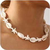 تصویر گردنبند ستاره دریایی و صدف – زیورآلات خاص زنانه 