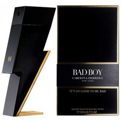 تصویر ادوتویلت مردانه Bad Boy حجم 100میل کارولینا هررا Carolina Herrera Bad Boy Eau De Toilette For Men 100ml