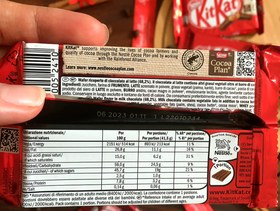 تصویر شکلات شیری برند کیت کت اصل نستله مدل چهار انگشتی ۴۱/۵ گرمی آلمانی Kit Kat Kit Kat