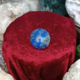 تصویر سنگ لاجورد گرد 