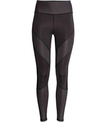 تصویر لگینگ زنانه ورزشی مشکی H&M 