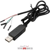 تصویر ماژول مبدل USB به TTL با تراشه PL2303 MODULE USB TO TTL PL2303