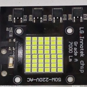 تصویر چیپ SMD 220V مستقیم رنگ سبز 