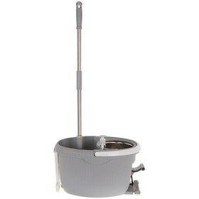 تصویر ست سطل و زمین شوی همارا مدل موپ چرخدار Hamara mop bucket and mop model