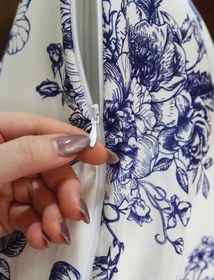 تصویر روبالشی قلم آبی 