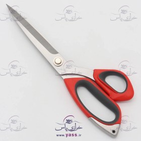 تصویر قیچی تمام فلز تیغه فولادی دسته ژله ای سایز 11 