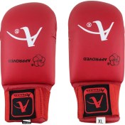 تصویر دستکش کاراته آراوازا پاکستانی - قرمز / XL(بزرگسال) Karate Gloves