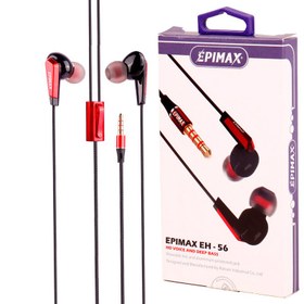 تصویر هدفون داخل گوش باسیم اپیمکس مدل EH-56۵۴ Epimax EH-56 In-ear Earphone