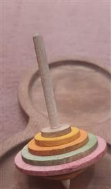 تصویر فرفره چوبی خوبی 