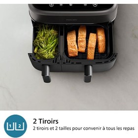 تصویر سرخ کن بدون روغن فیلیپس NA350 ظرفیت 9 لیتری Philips NA350 Air Fryer 9L