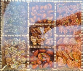 تصویر سوهان عسلی ۷ (هفت) مغز 