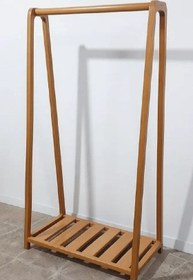 تصویر رگال چوبی لباس 