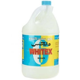 تصویر مایع سفید کننده وایتکس (Whitex) حجم 4000 میلی لیتر مایع سفیدکننده سطوح وایتکس مدل وایتکس (Whitex). حجم 4000 میلی لیتر