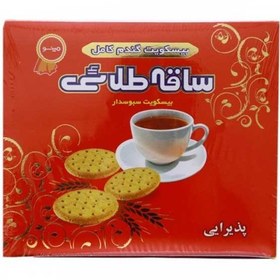 تصویر بیسکویت سبوسدار (دایجستیو) پذیرایی ساقه طلایی مینو 