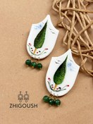 تصویر گوشواره زنانه مدل سرو 